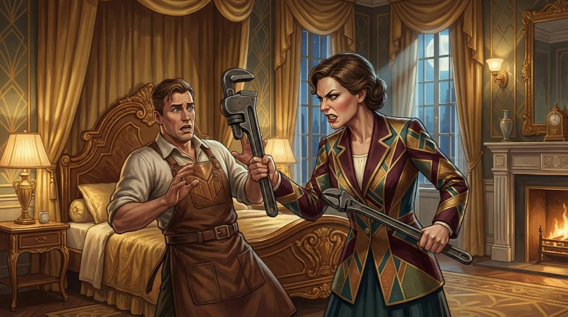 An unusually quiet moment in Friday's corner of the newsroom.