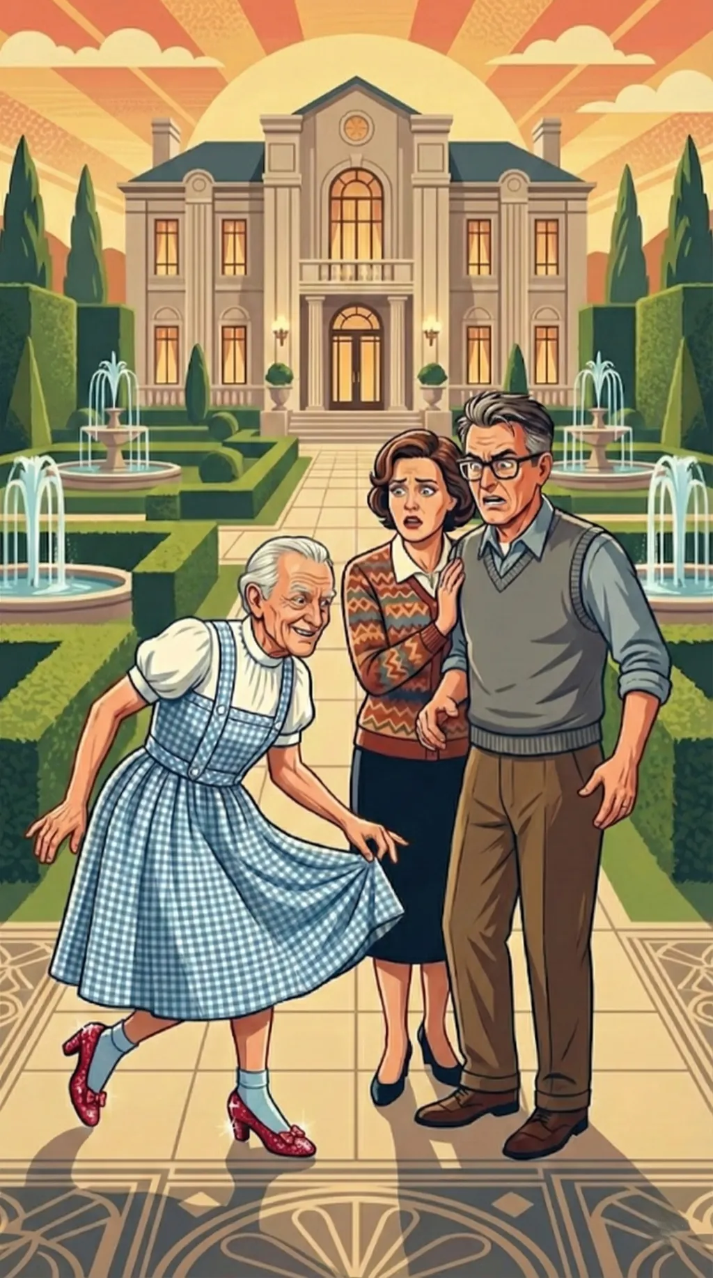 The AI nightmare continues as Friday and Charlie navigate the future's landscape